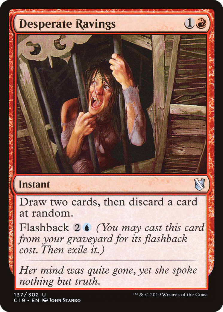 Image of Desperate Ravings [Commander 2019]