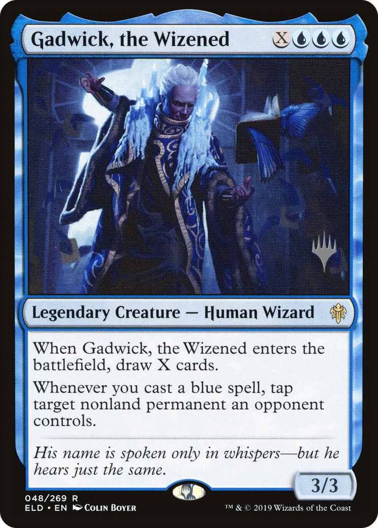 Image of Gadwick, the Wizened (Promo Pack) [Throne of Eldraine Promos]