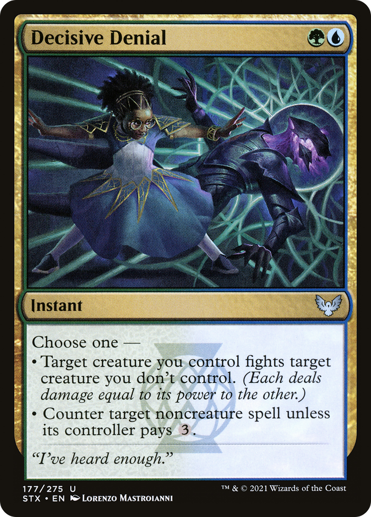 Image of Decisive Denial [Strixhaven: School of Mages]