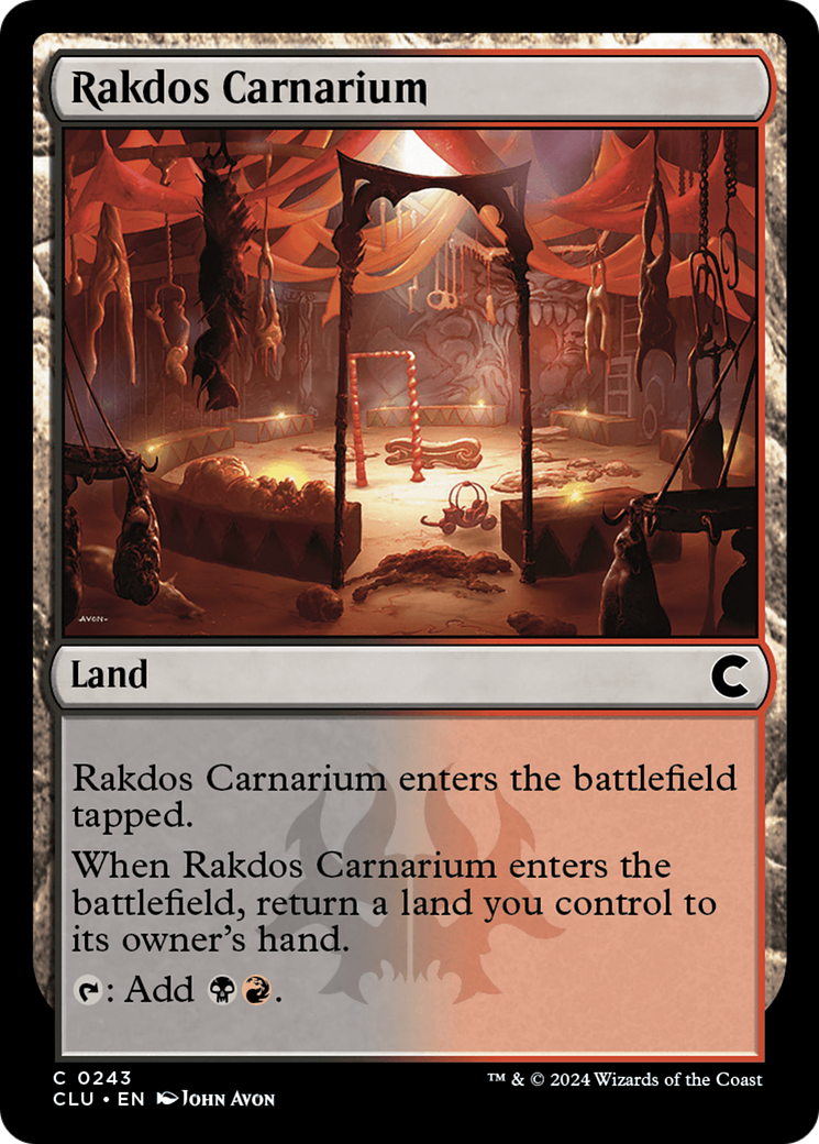 Image of Rakdos Carnarium [Ravnica: Clue Edition]