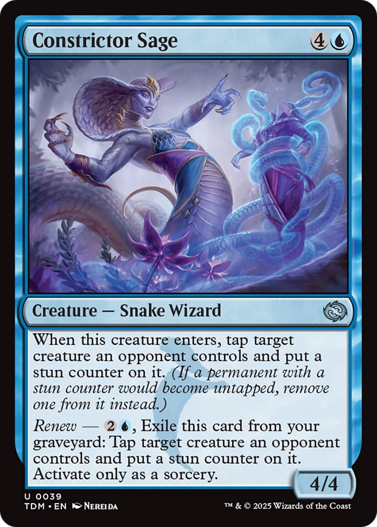 Image of Constrictor Sage [Tarkir: Dragonstorm]