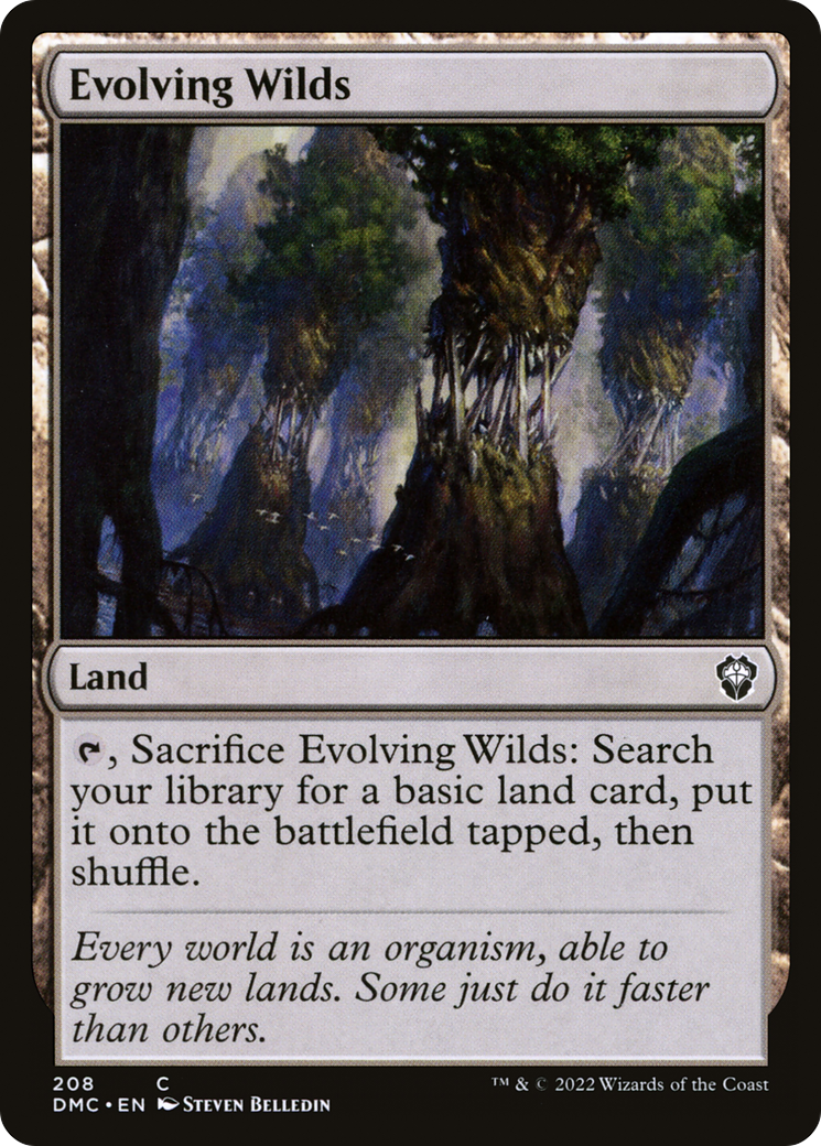 Image of Evolving Wilds [Dominaria United Commander]
