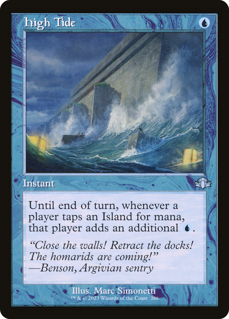 Image of High Tide (Retro) [Dominaria Remastered]