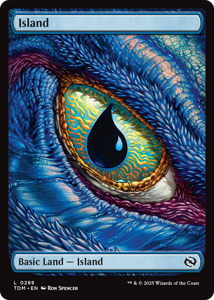Image of Island (0288) [Tarkir: Dragonstorm]