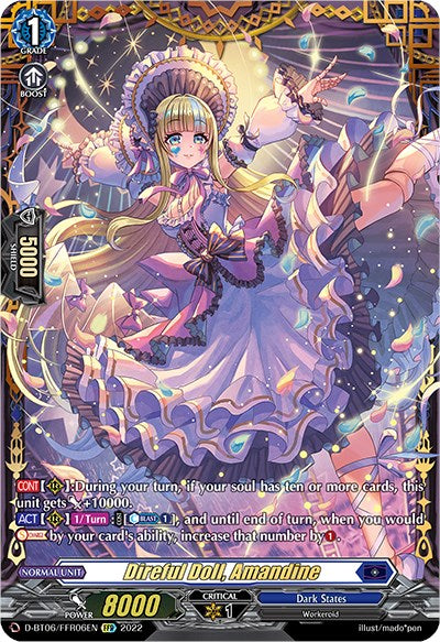 Image of Direful Doll, Amandine (D-BT06/FFR06EN) [Blazing Dragon Reborn]