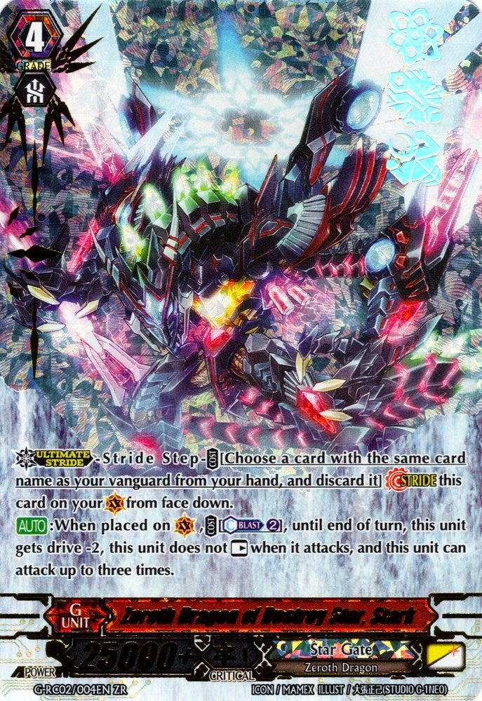 Image of Zeroth Dragon of Destroy Star, Stark (G-RC02/004EN) [Revival Collection]