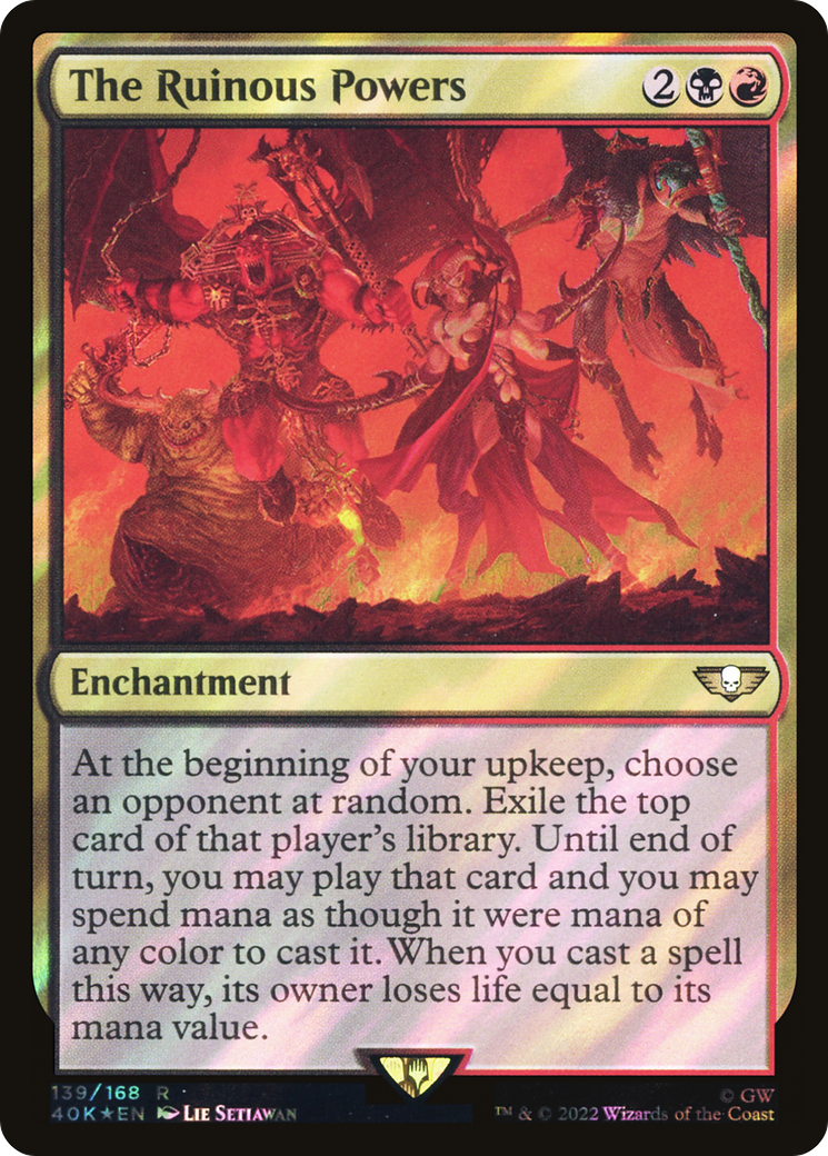 Image of The Ruinous Powers (Surge Foil) [Warhammer 40,000]