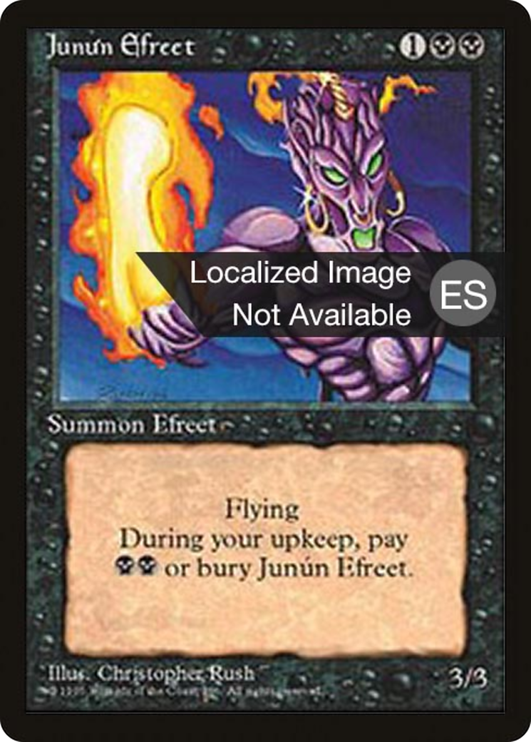 Image of Junun Efreet [Fourth Edition (Foreign Black Border)]