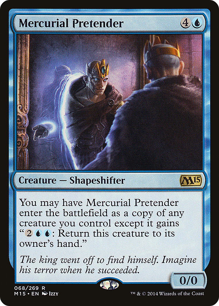 Image of Mercurial Pretender [Magic 2015]