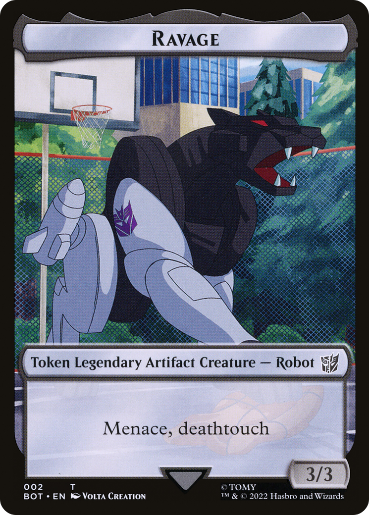 Image of Ravage [Transformers Tokens]