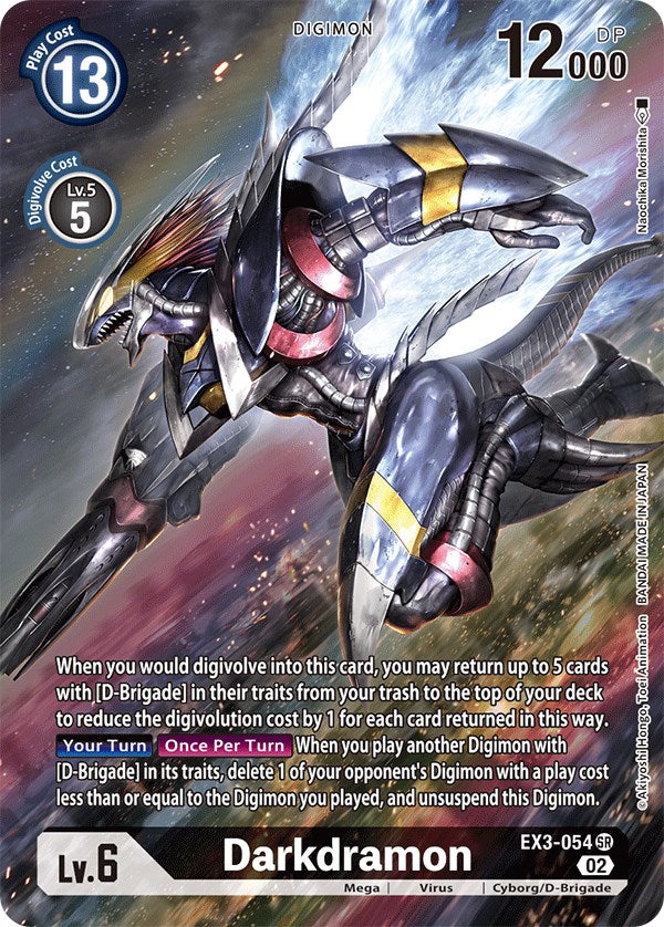 Image of Darkdramon [EX3-054] (Alternate Art) [Draconic Roar]
