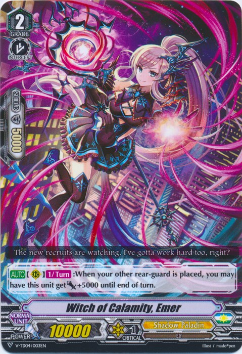 Image of Witch of Calamity, Emer (V-TD04/003EN) [Ren Suzugamori]