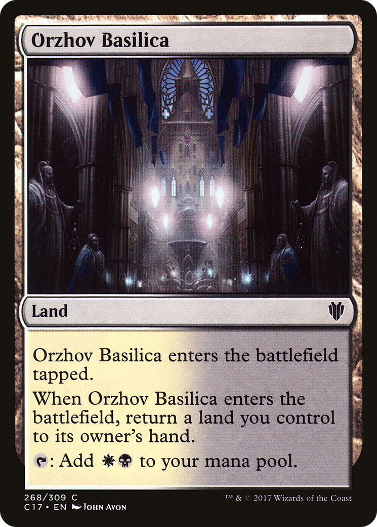 Image of Orzhov Basilica [Commander 2017]
