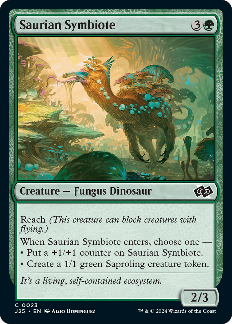 Image of Saurian Symbiote [Foundations Jumpstart]