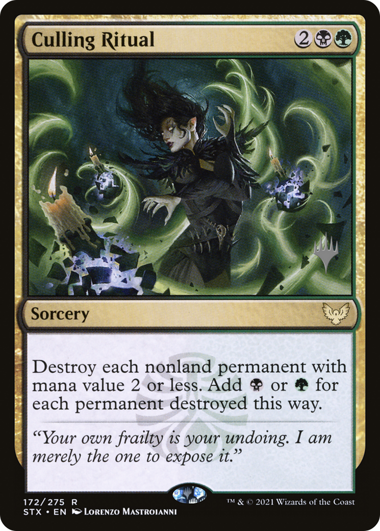Image of Culling Ritual (Promo Pack) [Strixhaven: School of Mages Promos]