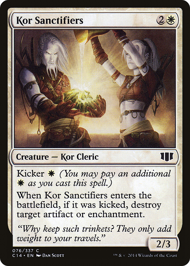 Image of Kor Sanctifiers [Commander 2014]