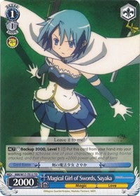 Image of Magical Girl of Swords, Sayaka (MM/W17-TE12 TD) [Puella Magi Madoka Magica]