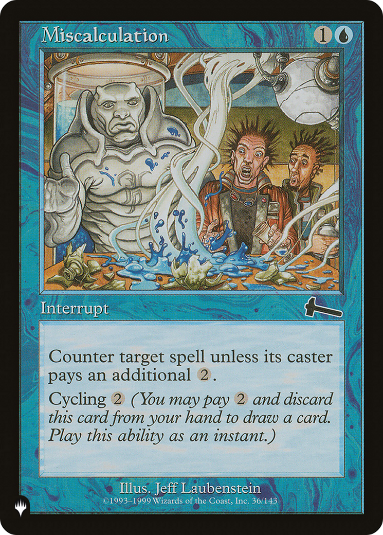 Image of Miscalculation [The List]