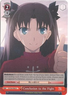 Image of Conclusion to the Fight (FS/S36-E068 U) [Fate/Stay Night [Unlimited Blade Works] Vol. II]