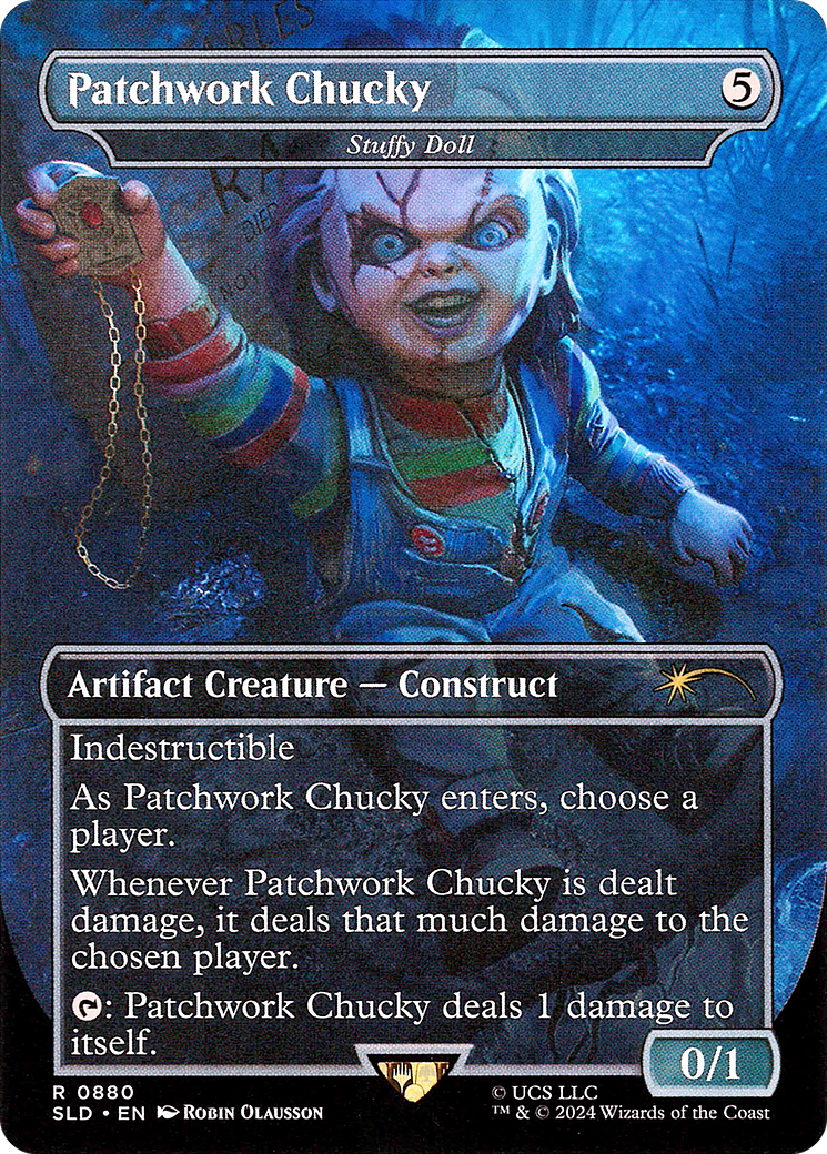 Image of Patchwork Chucky - Stuffy Doll [Secret Lair Drop Series]