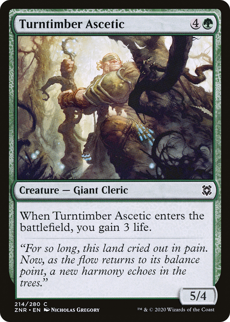 Image of Turntimber Ascetic [Zendikar Rising]
