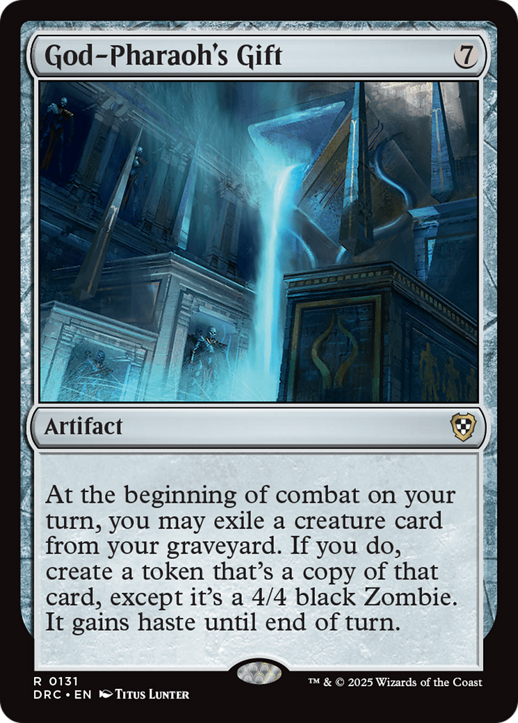 Image of God-Pharaoh's Gift [Aetherdrift Commander]