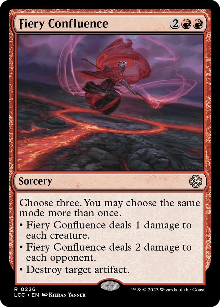 Image of Fiery Confluence [The Lost Caverns of Ixalan Commander]