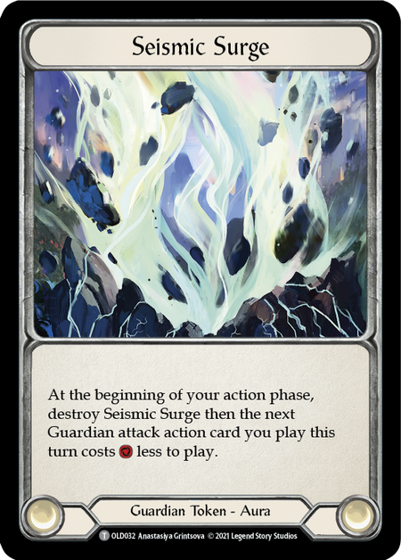 Image of Frostbite // Seismic Surge [OLD031 // OLD032] (Tales of Aria Oldhim Blitz Deck)