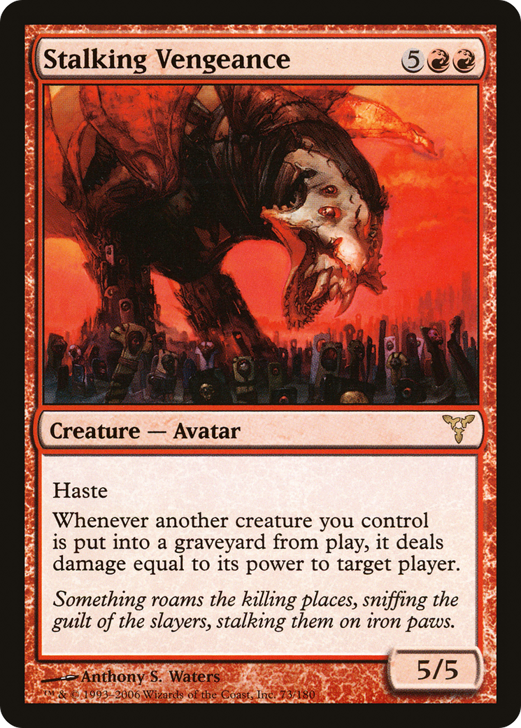 Image of Stalking Vengeance [Dissension]
