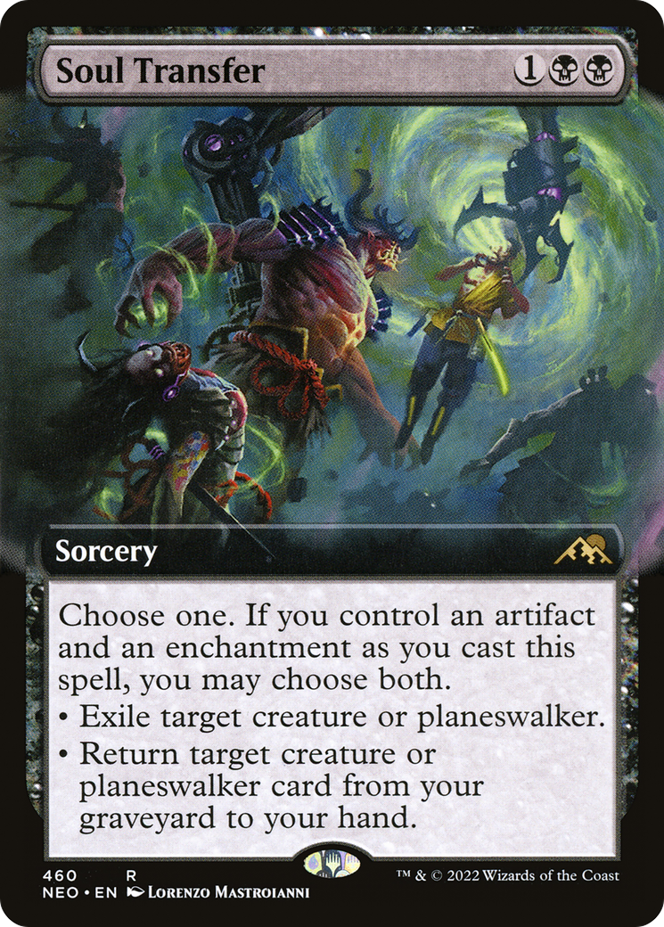 Image of Soul Transfer (Extended Art) [Kamigawa: Neon Dynasty]