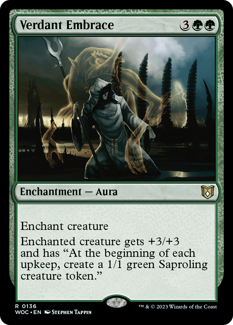 Image of Verdant Embrace [Wilds of Eldraine Commander]