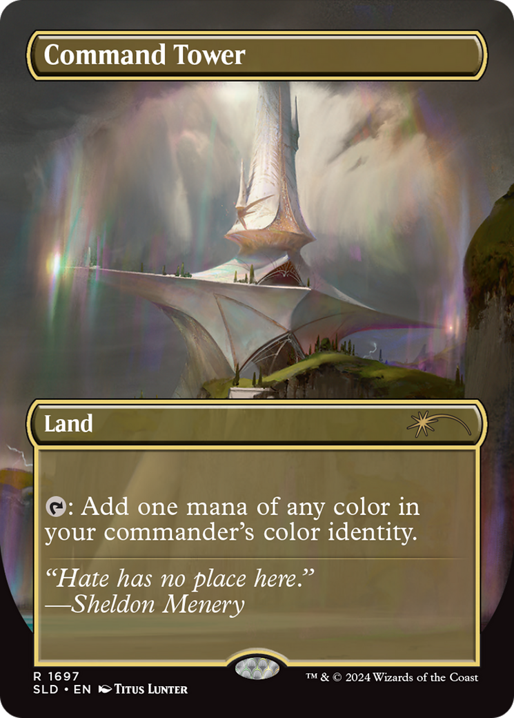 Image of Command Tower (1697) [Secret Lair: Sheldon's Spellbook]