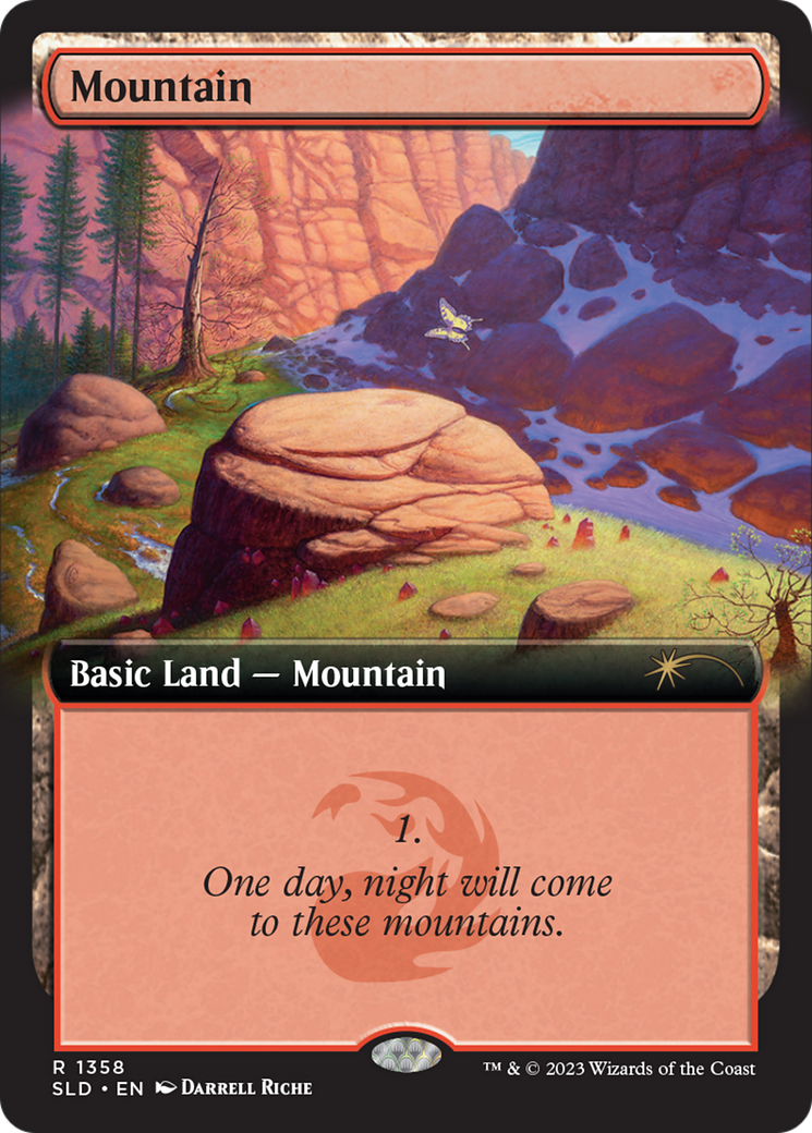 Image of Mountain (1358) [Secret Lair Drop Series]