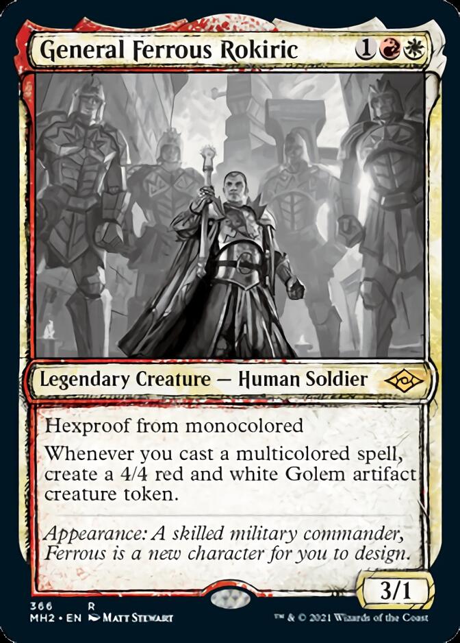 Image of General Ferrous Rokiric (Sketch) [Modern Horizons 2]