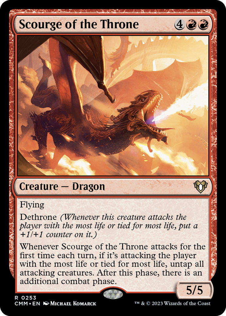 Image of Scourge of the Throne [Commander Masters]
