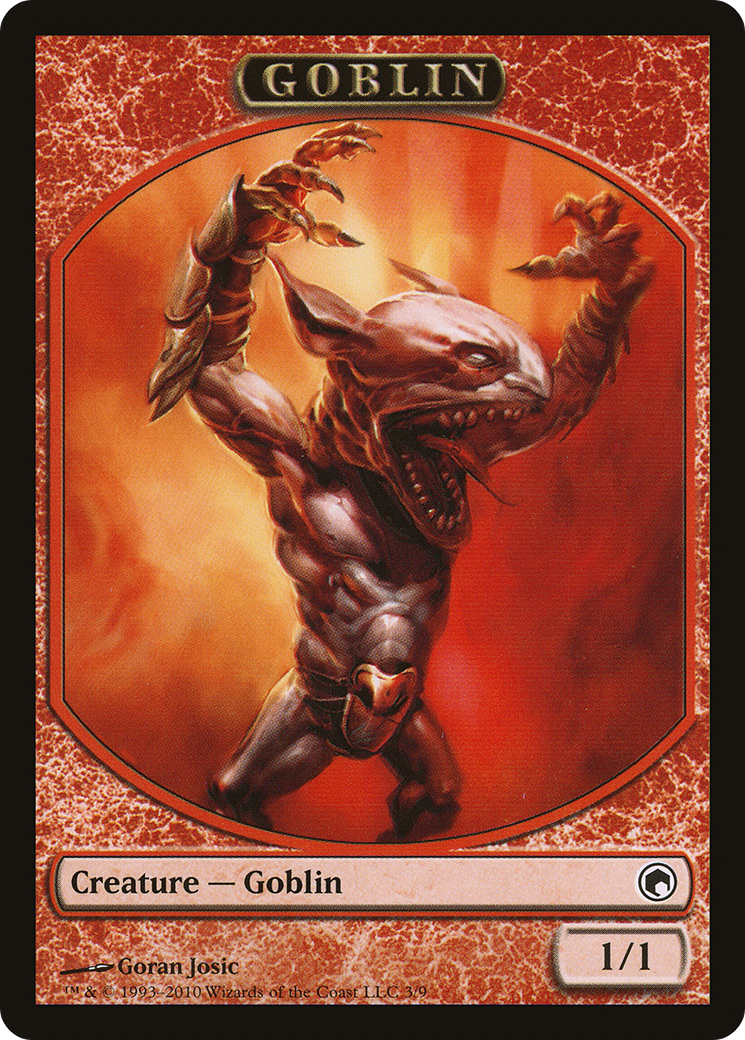Image of Goblin Token [Scars of Mirrodin Tokens]