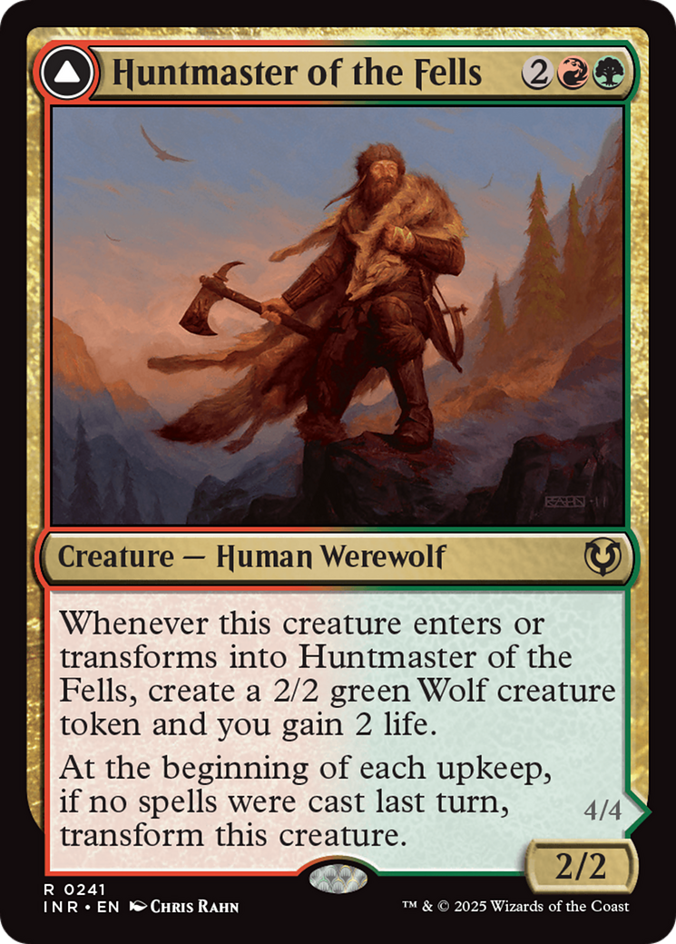 Image of Huntmaster of the Fells // Ravager of the Fells [Innistrad Remastered]