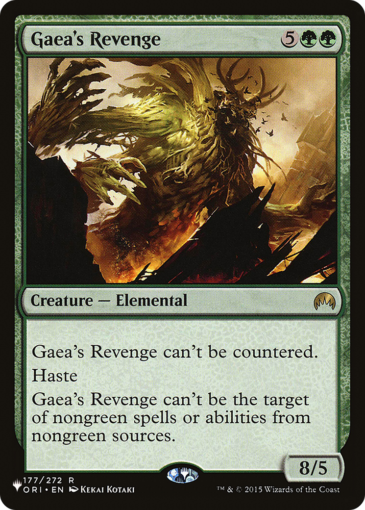 Image of Gaea's Revenge [The List]