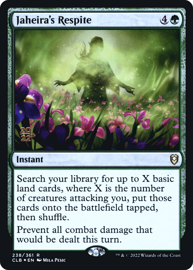 Image of Jaheira's Respite [Commander Legends: Battle for Baldur's Gate Prerelease Promos]