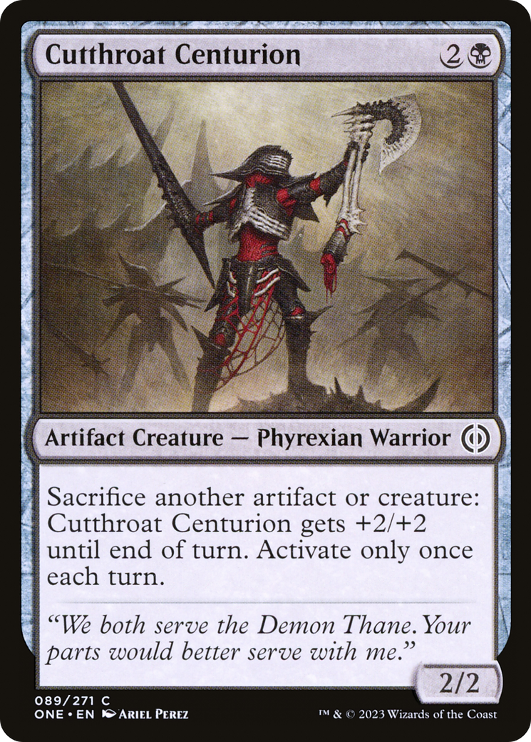 Image of Cutthroat Centurion [Phyrexia: All Will Be One]