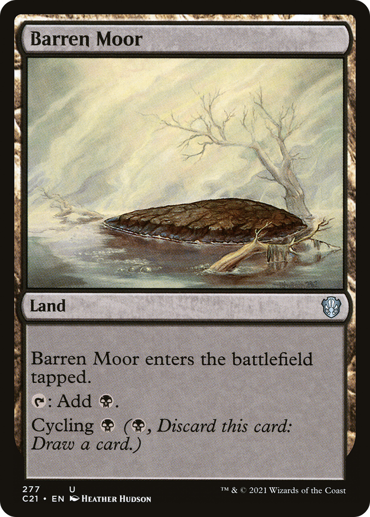Image of Barren Moor [Commander 2021]