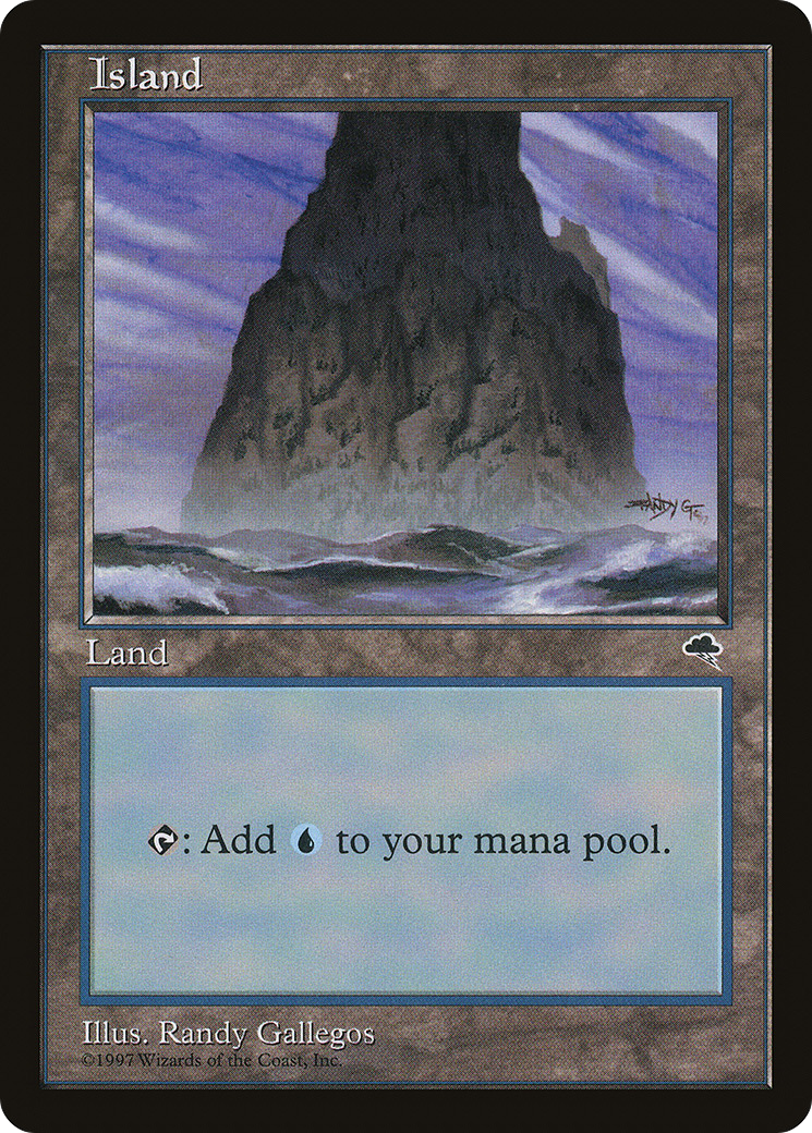 Image of Island (Purple Sky and Water) [Tempest]