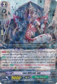 Image of Law Official, Lox (BT07/024EN) [Rampage of the Beast King]