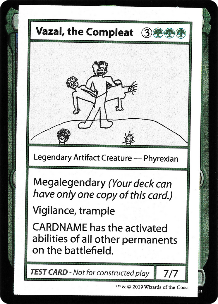 Image of Vazal, the Compleat (2021 Edition) [Mystery Booster Playtest Cards]