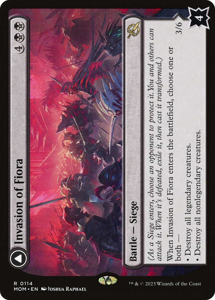 Image of Invasion of Fiora // Marchesa, Resolute Monarch [March of the Machine]