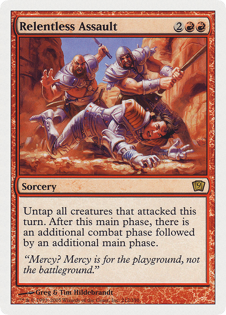 Image of Relentless Assault [Ninth Edition]