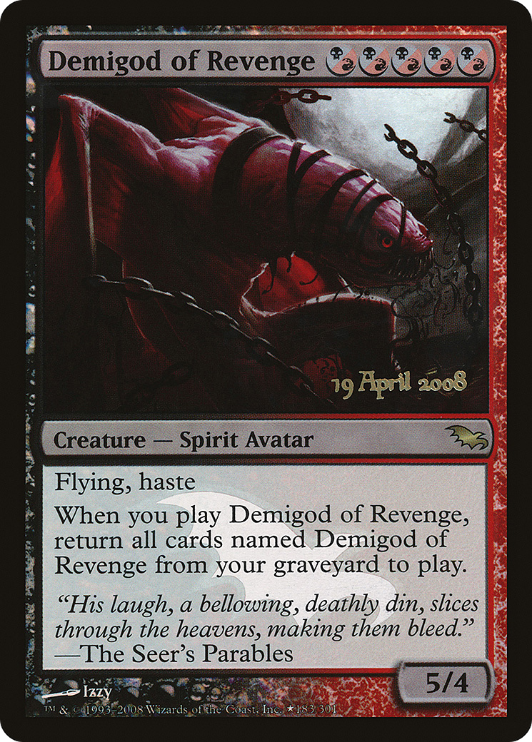Image of Demigod of Revenge [Shadowmoor Promos]