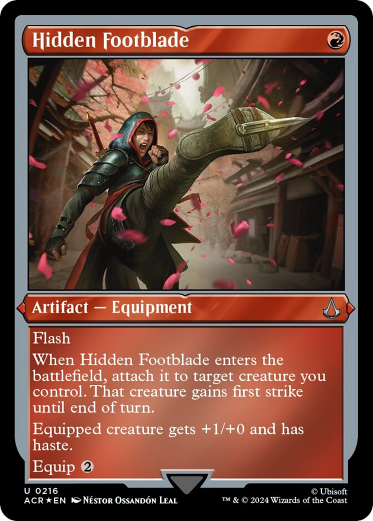 Image of Hidden Footblade (Foil Etched) [Assassin's Creed]