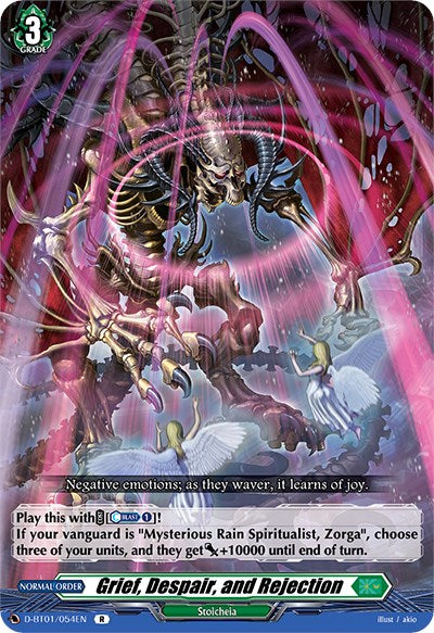 Image of Grief, Despair, and Rejection (D-BT01/054EN) [Genesis of the Five Greats]