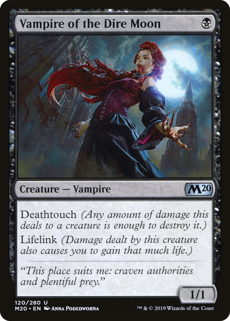 Image of Vampire of the Dire Moon [Core Set 2020]